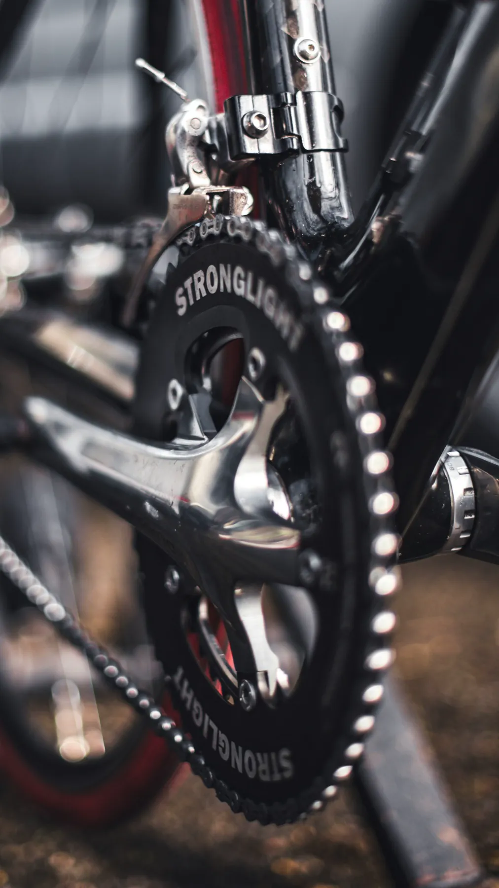 Detail eines Fahrrad-Ritzelpakets